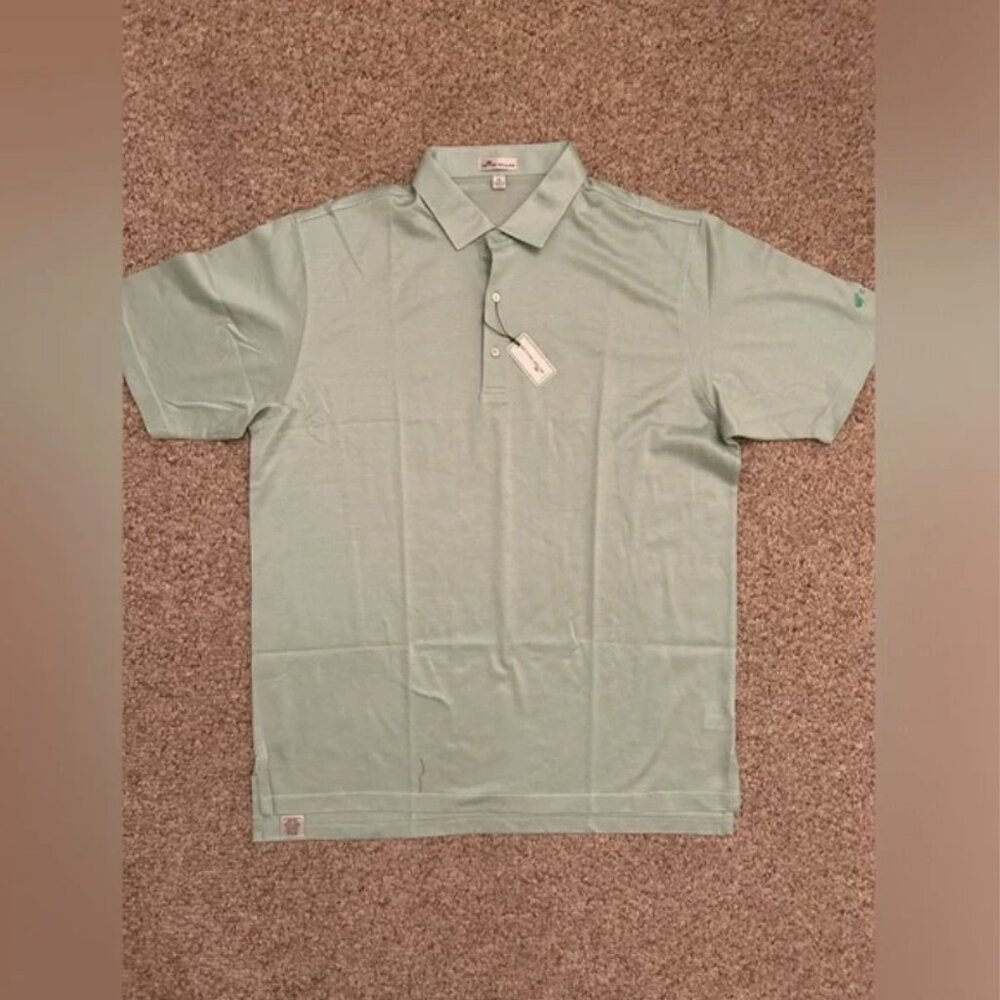 Peter Millar Light Green Polo Shirt